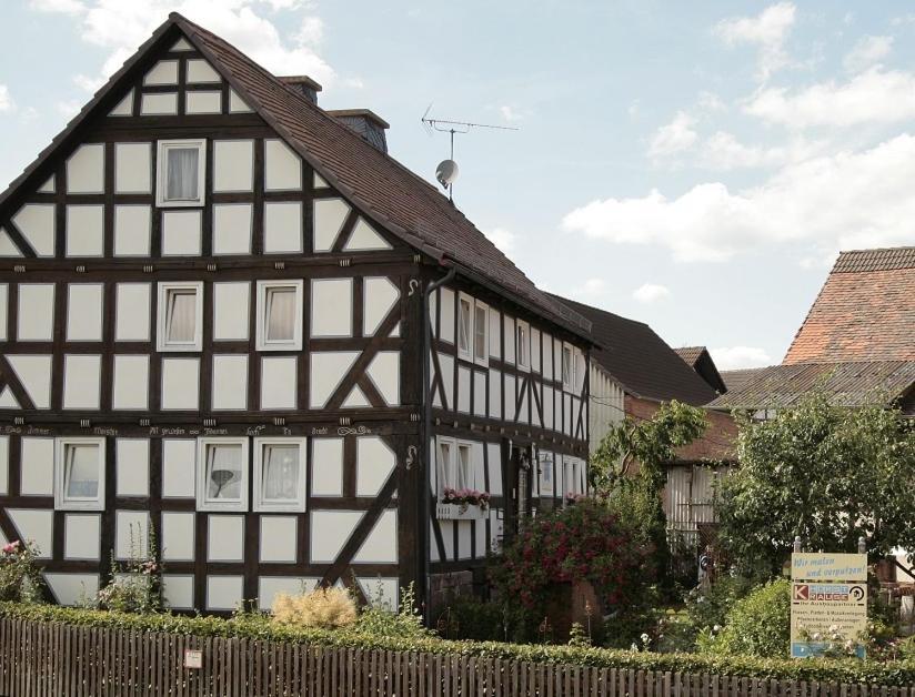 Werts Hof Ferienwohnen Villa Rauschenberg Exterior foto